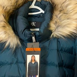 Brand new CK woman winter jacket.